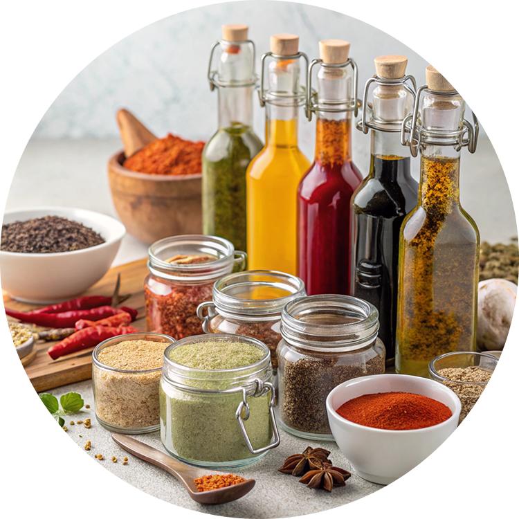 Приправы, соусы